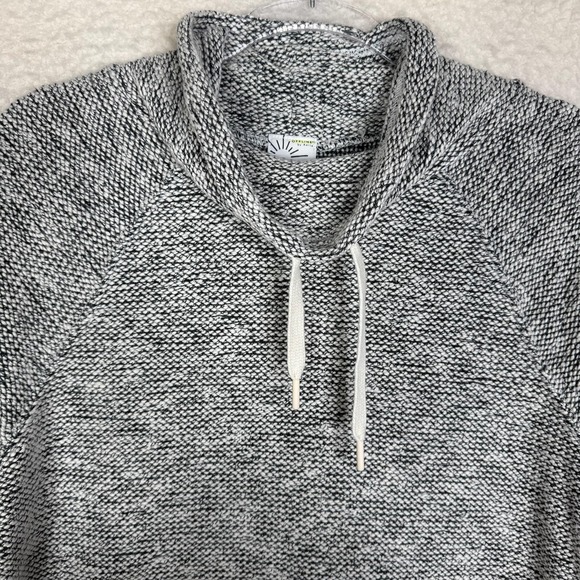 OFFLINE By Aerie Sweatshirt Womens Small Gray Cowl Neck Knit Pullover Pockets - Picture 4 of 13